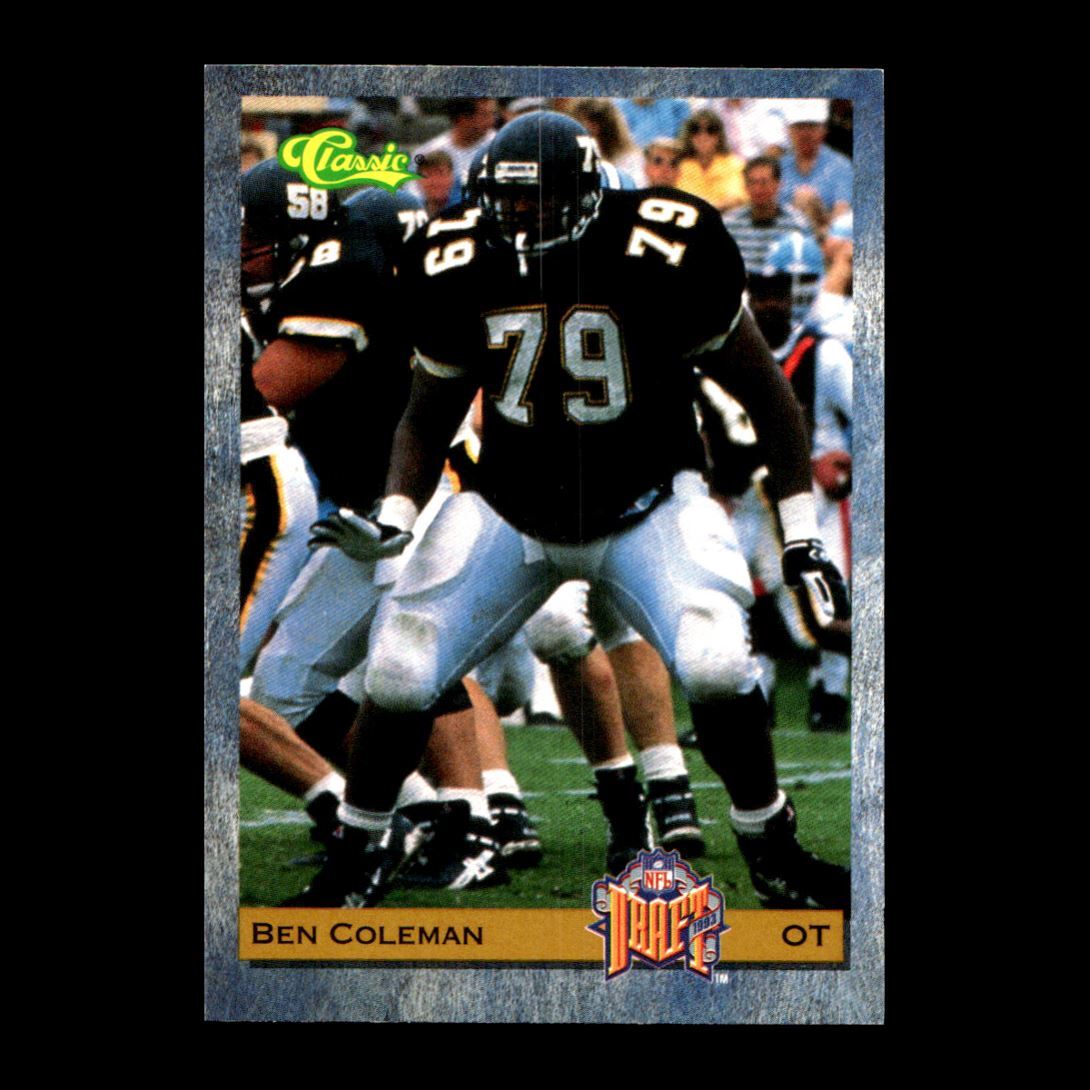 Ben Coleman 1993 Classic Phoenix Cardinals #14 R326B 89