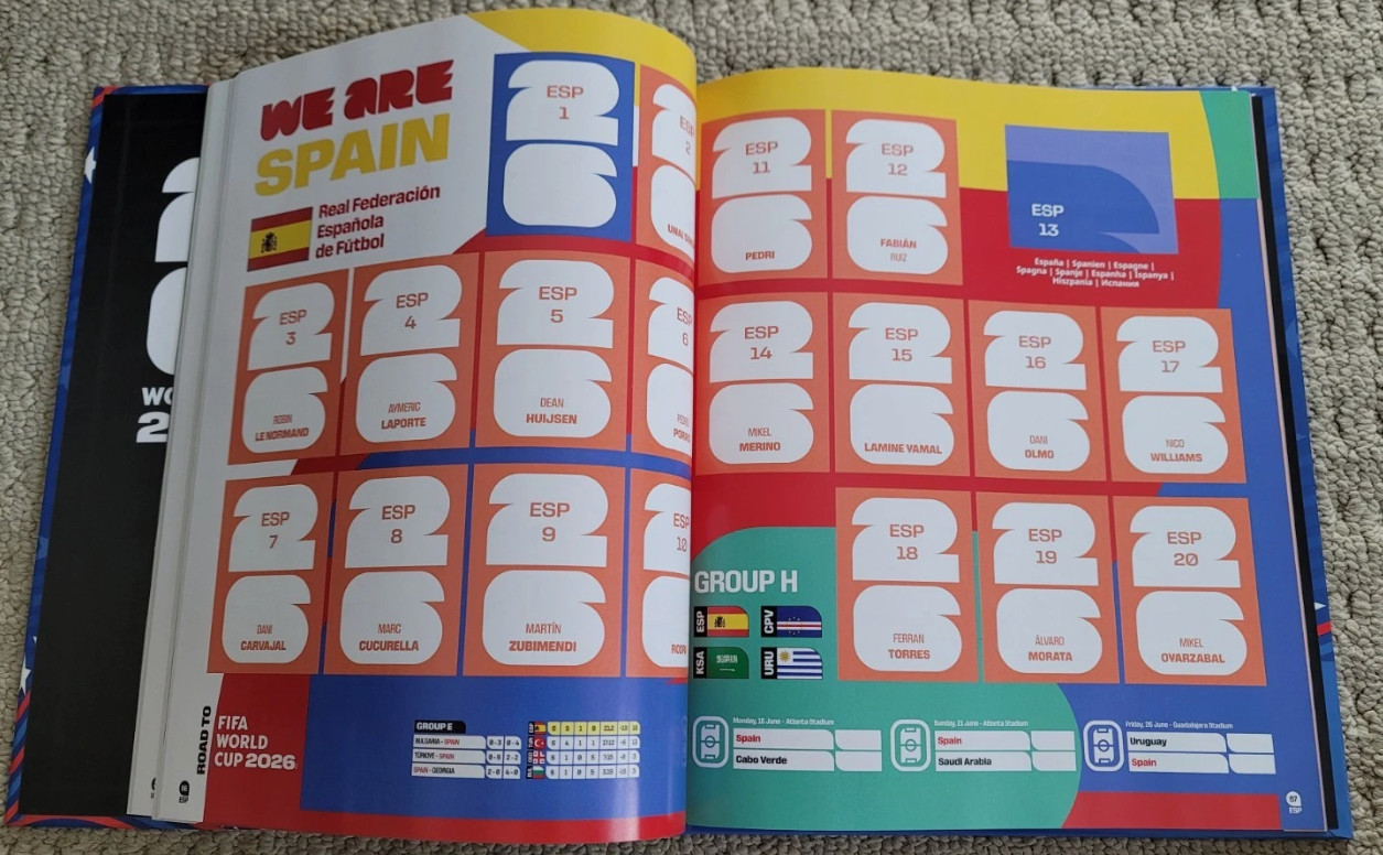 Special Edition Panini FIFA World Cup 2026 US Hardcover Sticker Album NEW