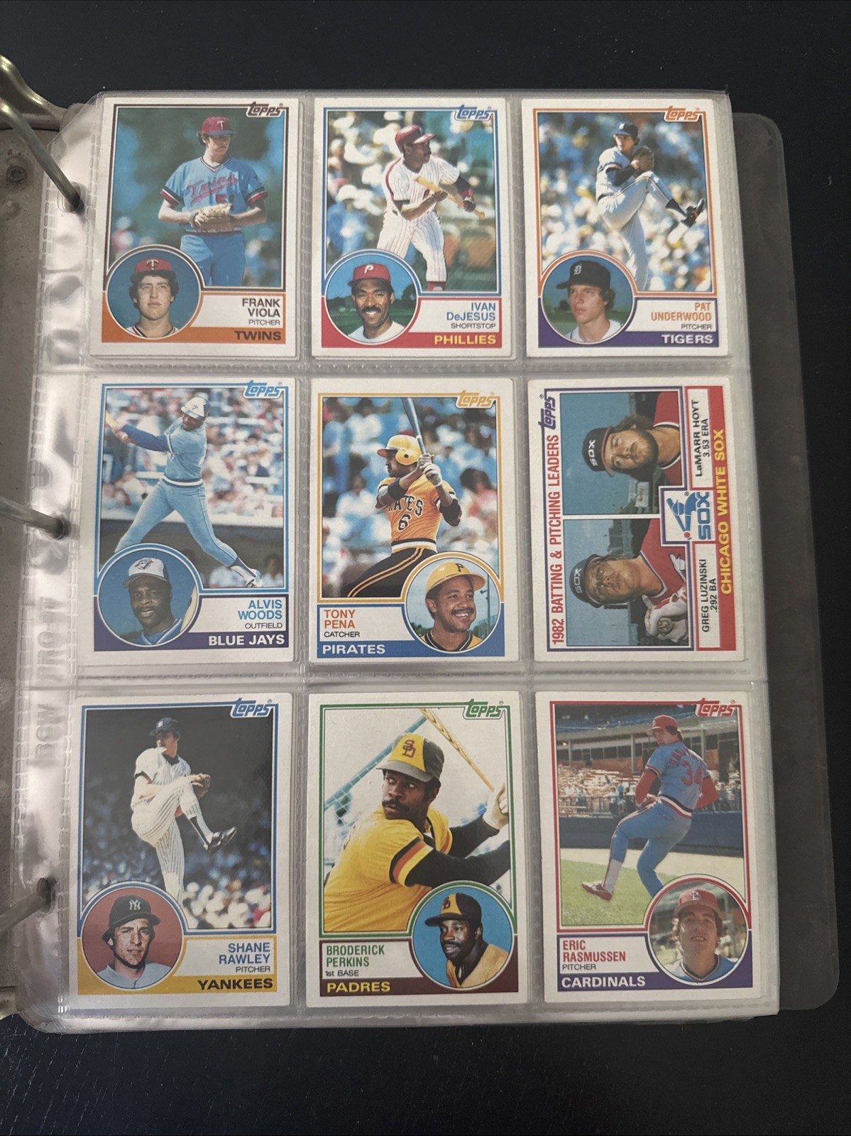 1983 Topps Baseball Cards 397-594 +Rookies -You Pick- MLB Trading Card