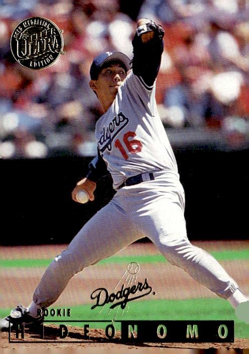 1995 Ultra #M-17 Hideo Nomo Gold Medallion Rookies