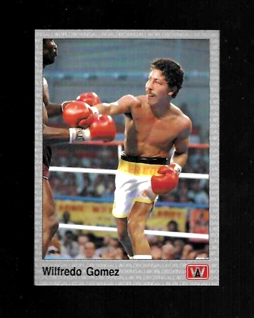 WILFREDO GOMEZ Las Monjas, Puerto Rico 1991 AW Sports Boxing Card #17