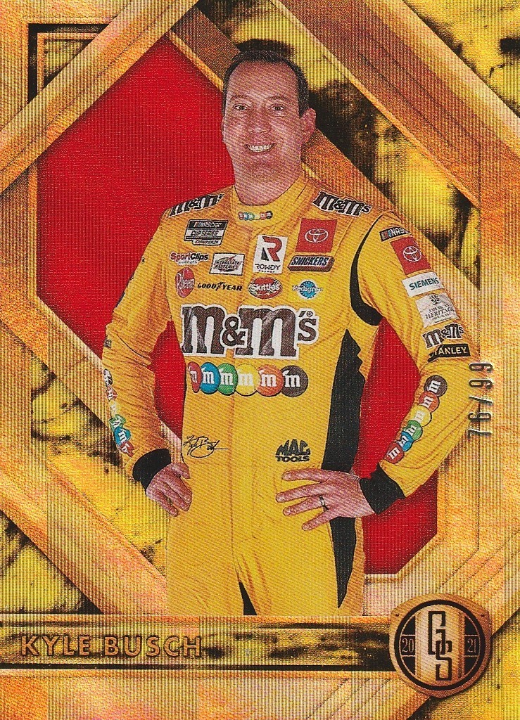 2021 Panini Chronicles Gold Standard Red #11 Kyle Busch/99