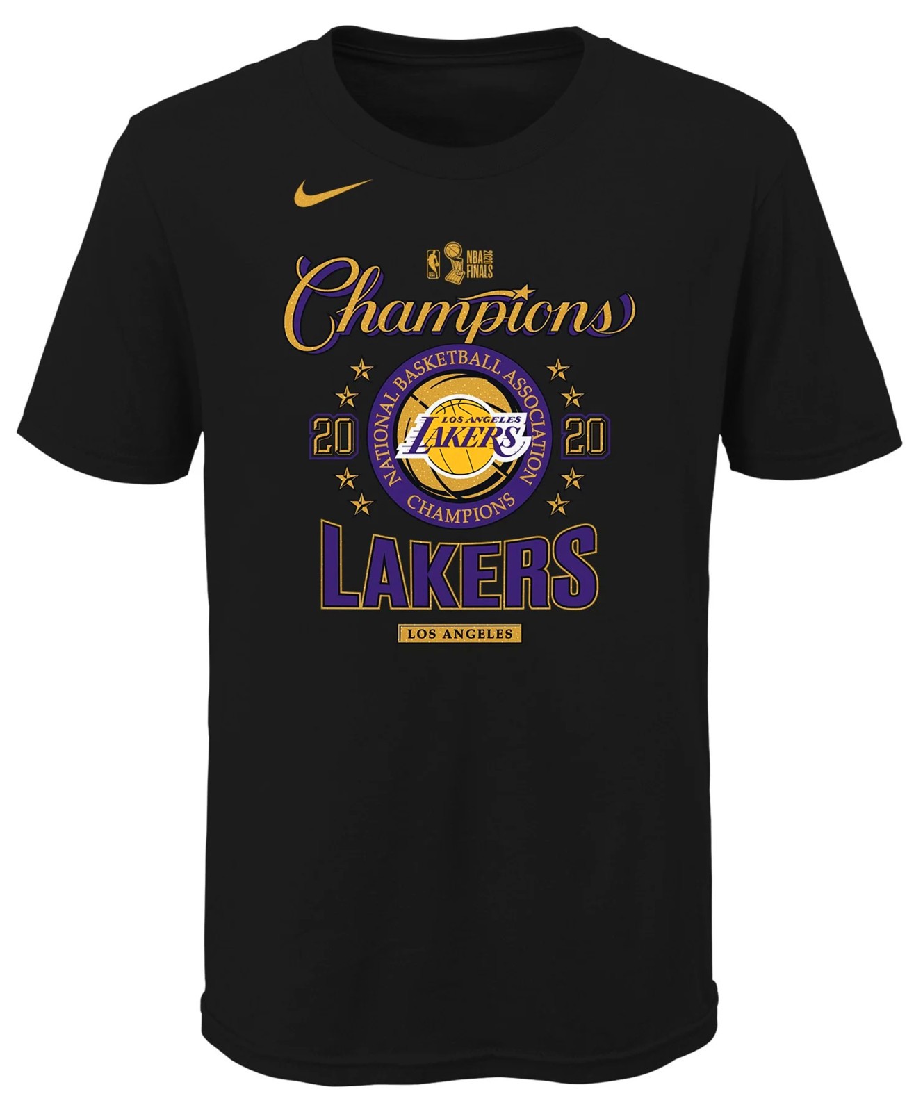 NEW Men’s Los Angeles Lakers Nike 2020 NBA Finals Champions Locker Room T-Shirt