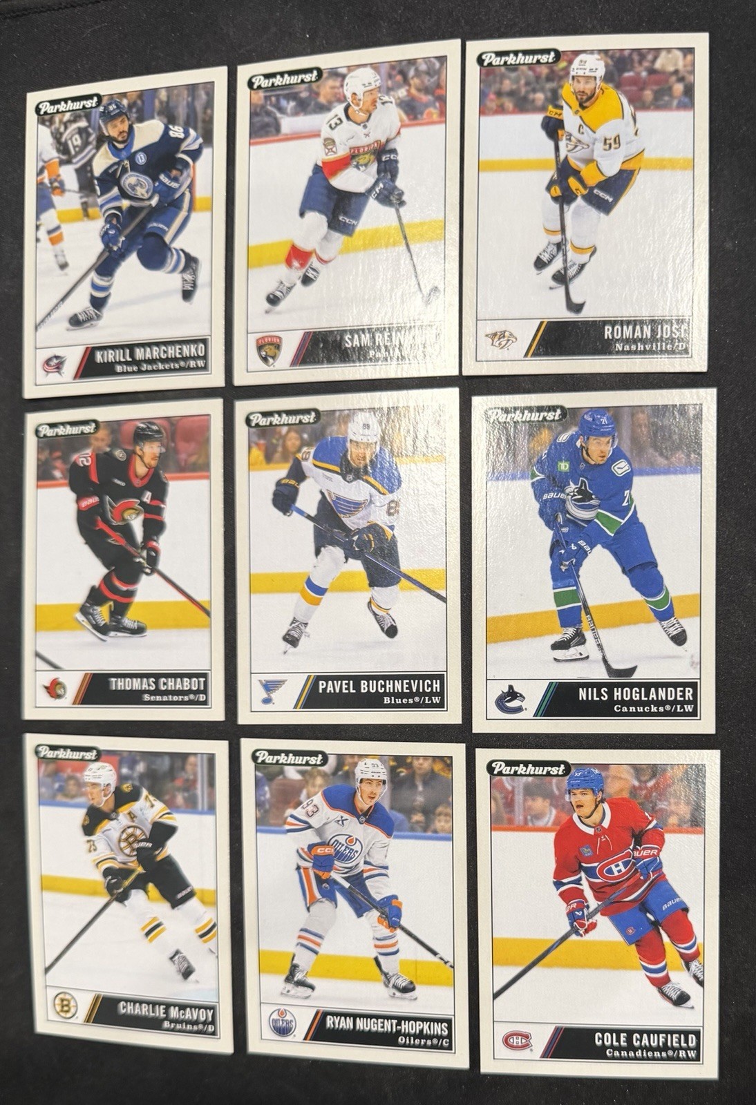 2025-26 Parkhurst Champions Hockey – Set Builder #1-250 w/ Rookies – You Pick!