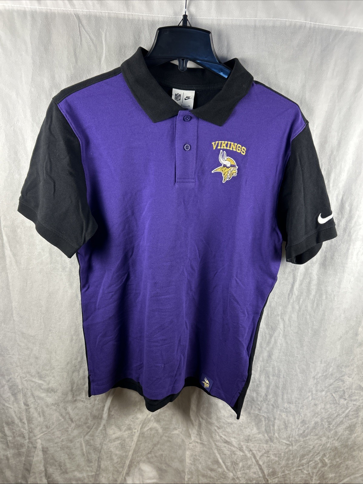 Nike Minnesota Vikings Dri-FIT Sideline On-Field Performance Polo Men’s Small