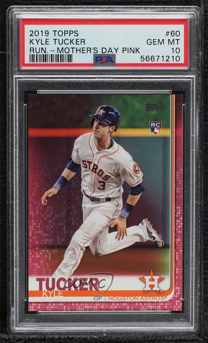 2019 Topps Mother’s Day Pink 35/50 Kyle Tucker #60 Rookie RC i6e