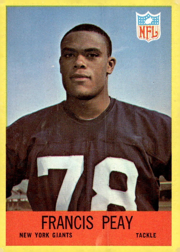 1967 Philadelphia #117 Francis Peay