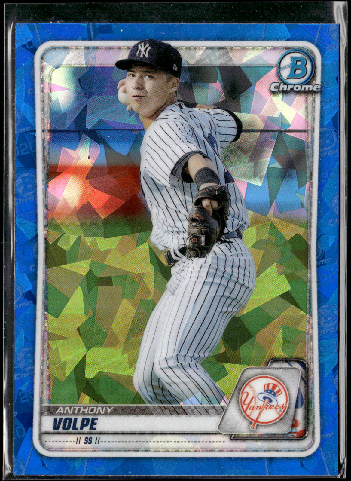 Anthony Volpe – 2020 MLB Bowman Draft Sapphire Card BD-178