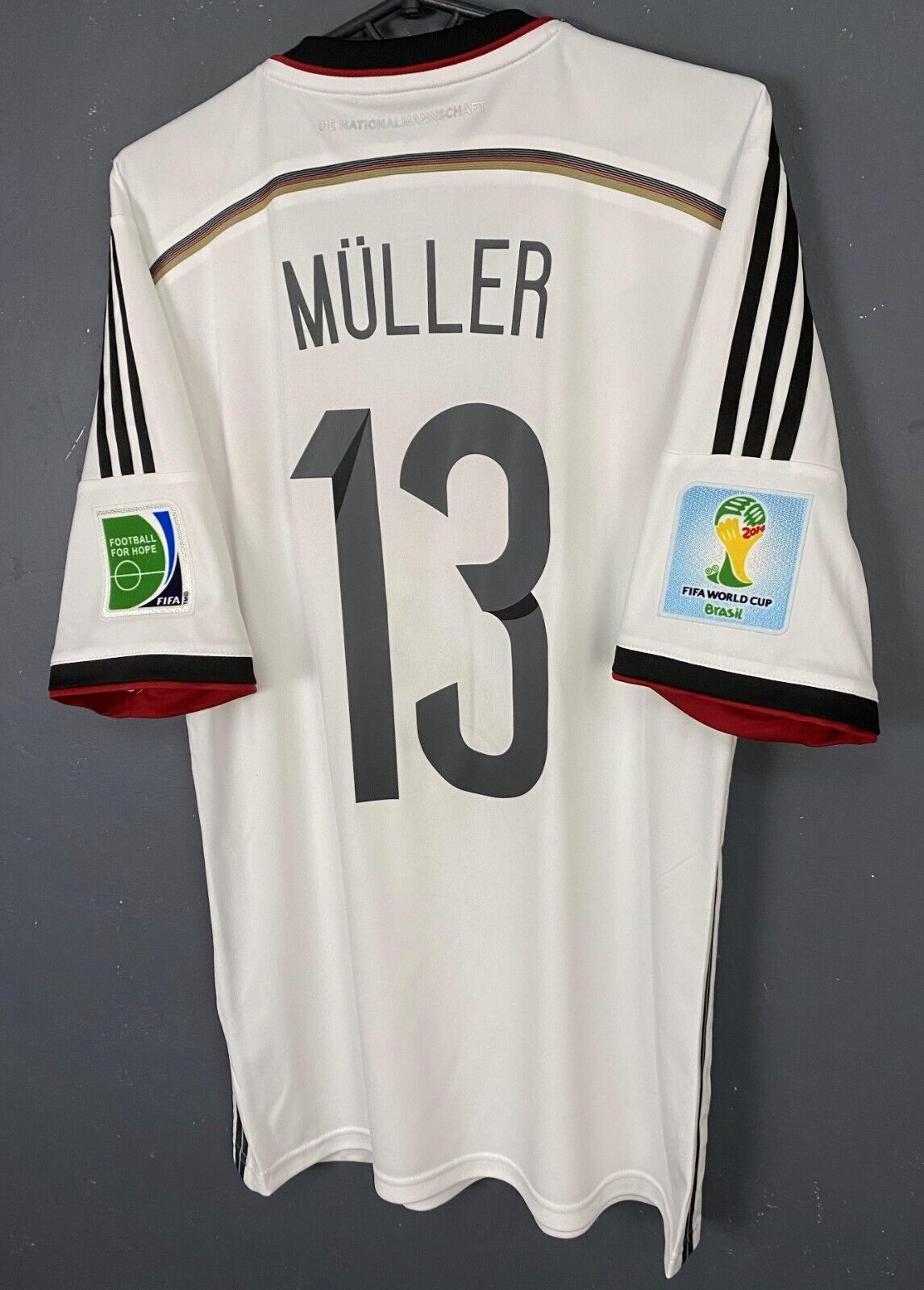 WINNER MEN’S GERMANY 2014/2015 THOMAS MULLER SOCCER FOOTBALL SHIRT JERSEY SIZE M