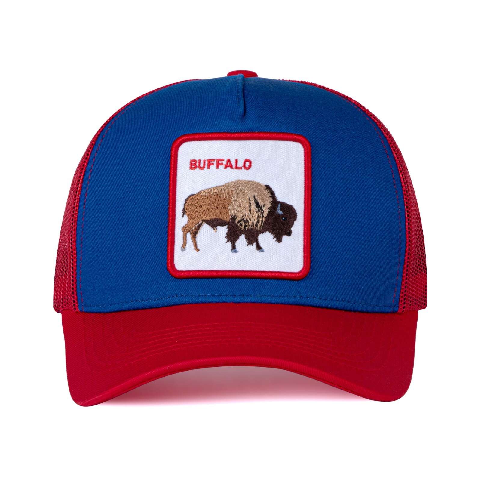 Buffalo Bills Blue & Red Adjustable Snapback Trucker Baseball Cap Hat