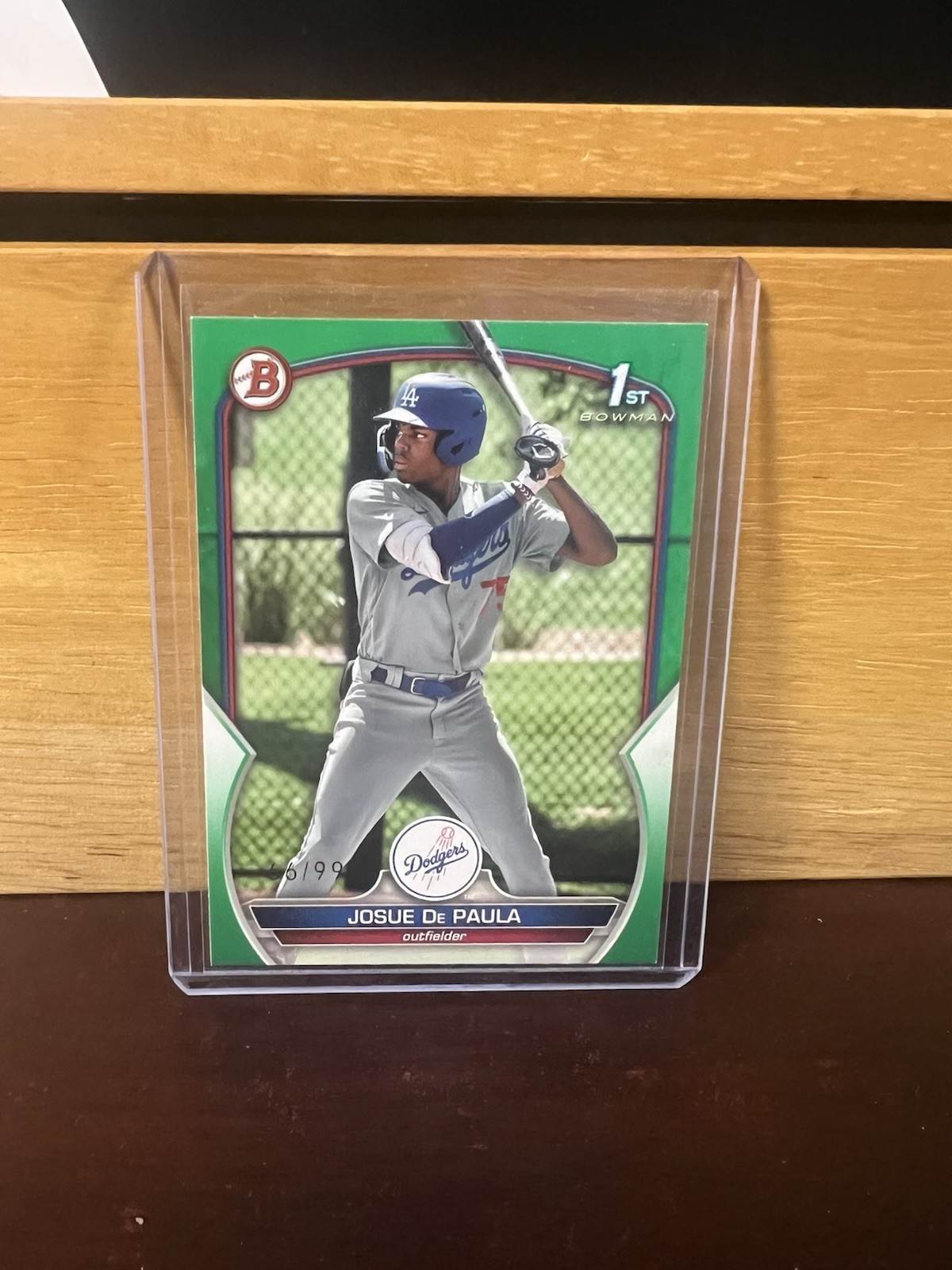 2023 Bowman – Prospects Josue De Paula #BP-111 Green /99 (RC)