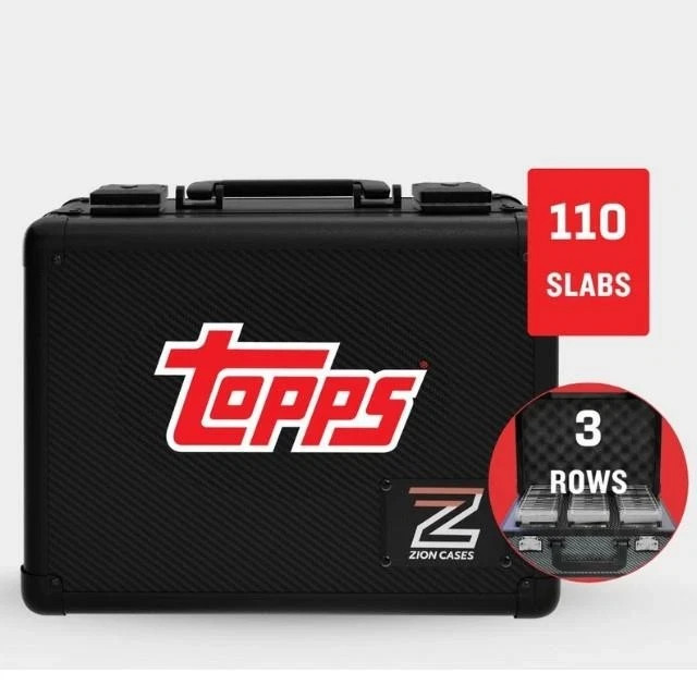 Topps x Zion Slab Case X – Limited Edition 3 Row 110 Slab Carrying Case