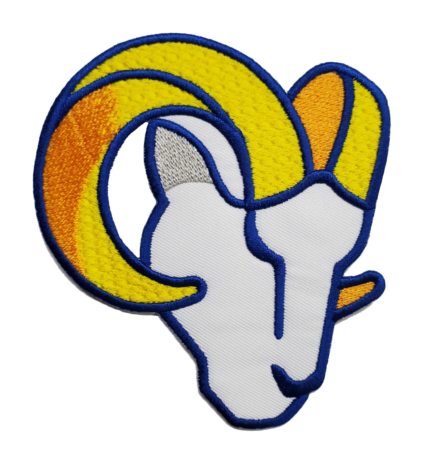 Rams Football Embroidered Iron On Patch New Logo 4″ x 3.5″