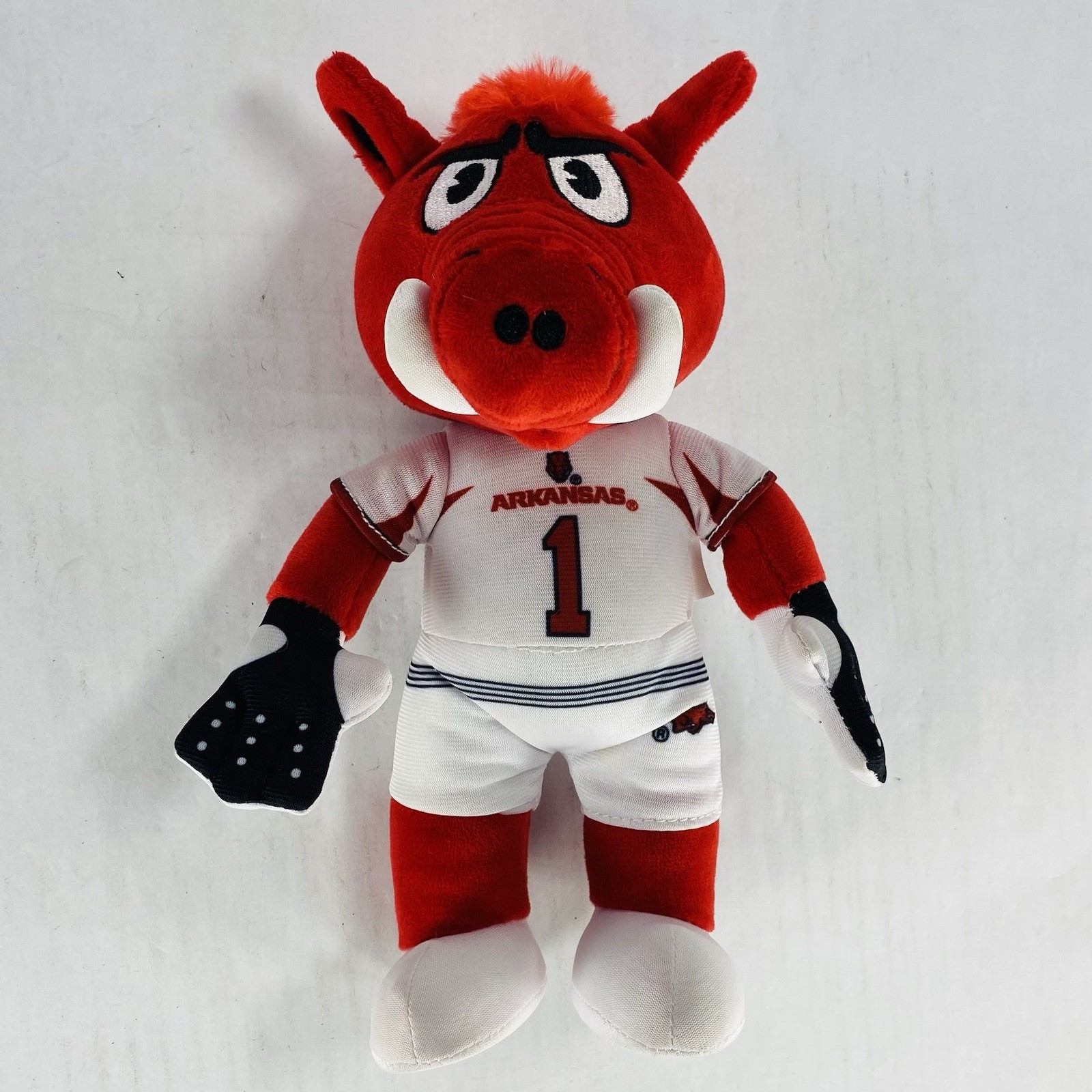 10″ Bleacher Creatures Arkansas Razorbacks Big Red Mascot Plush Figure NCAA