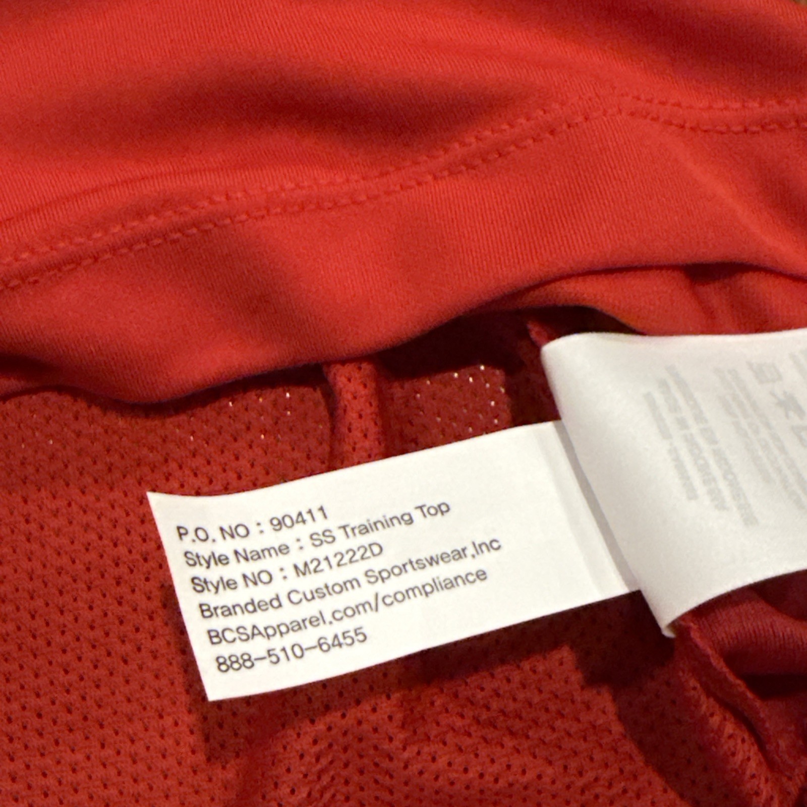 Nike Men’s Canada National Team Red Training Soccer Jersey Large L