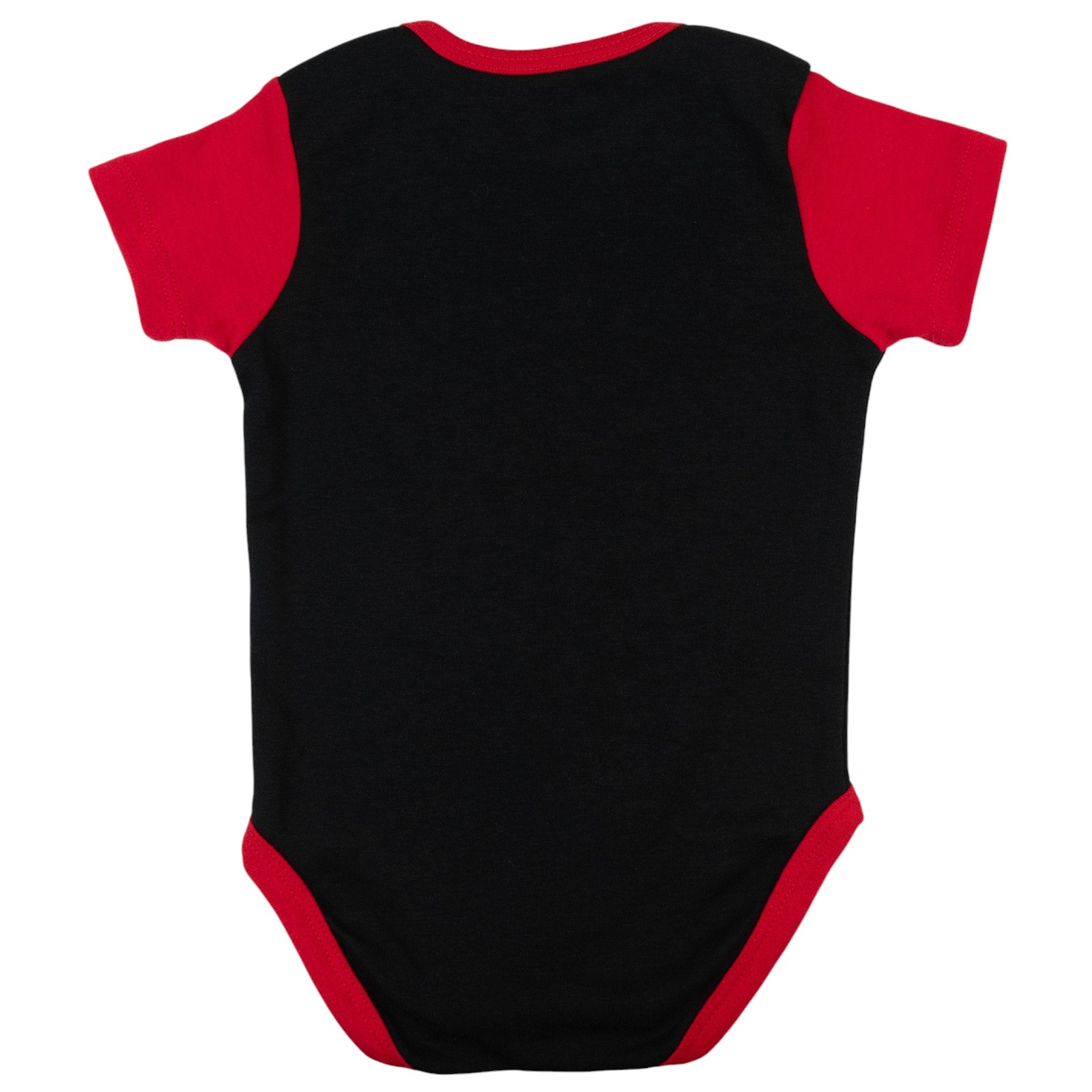 NBA Chicago Bulls Infant Boys 3pk Bodysuit Set in Red/Black, 3-6 Months