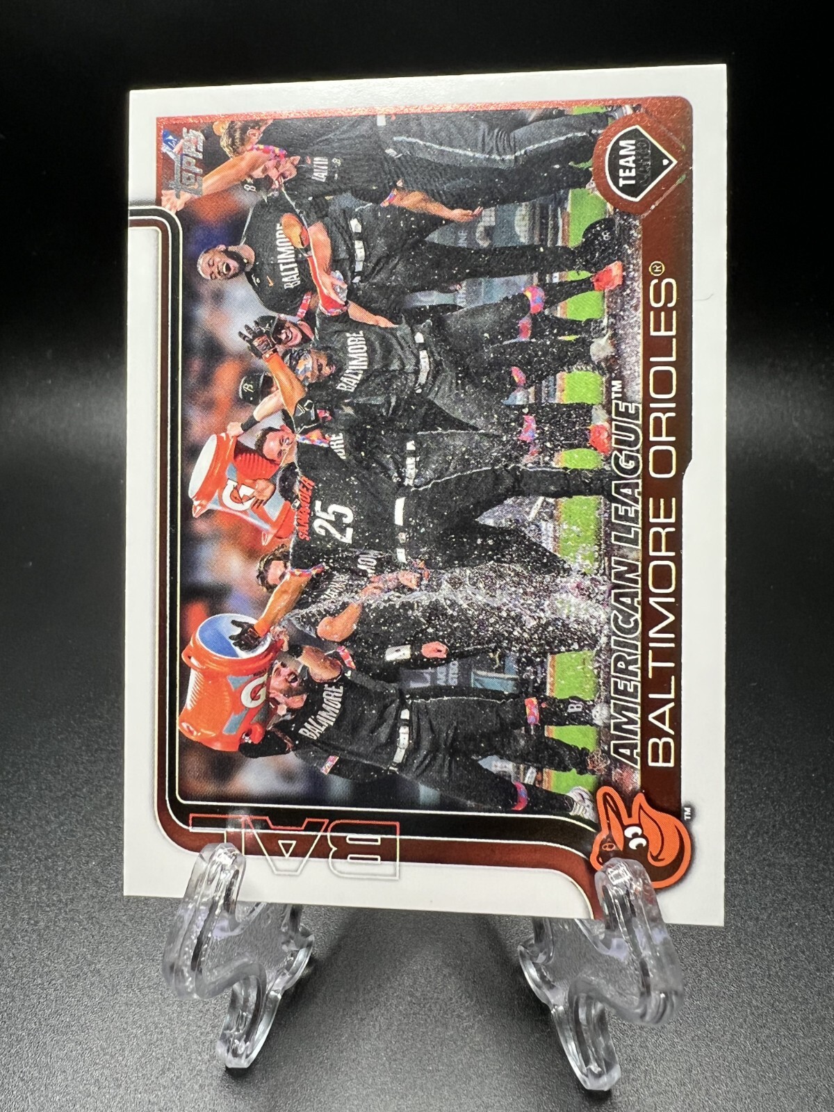 2025 Topps Series 1 #170 Baltimore Orioles Team Baseball Card