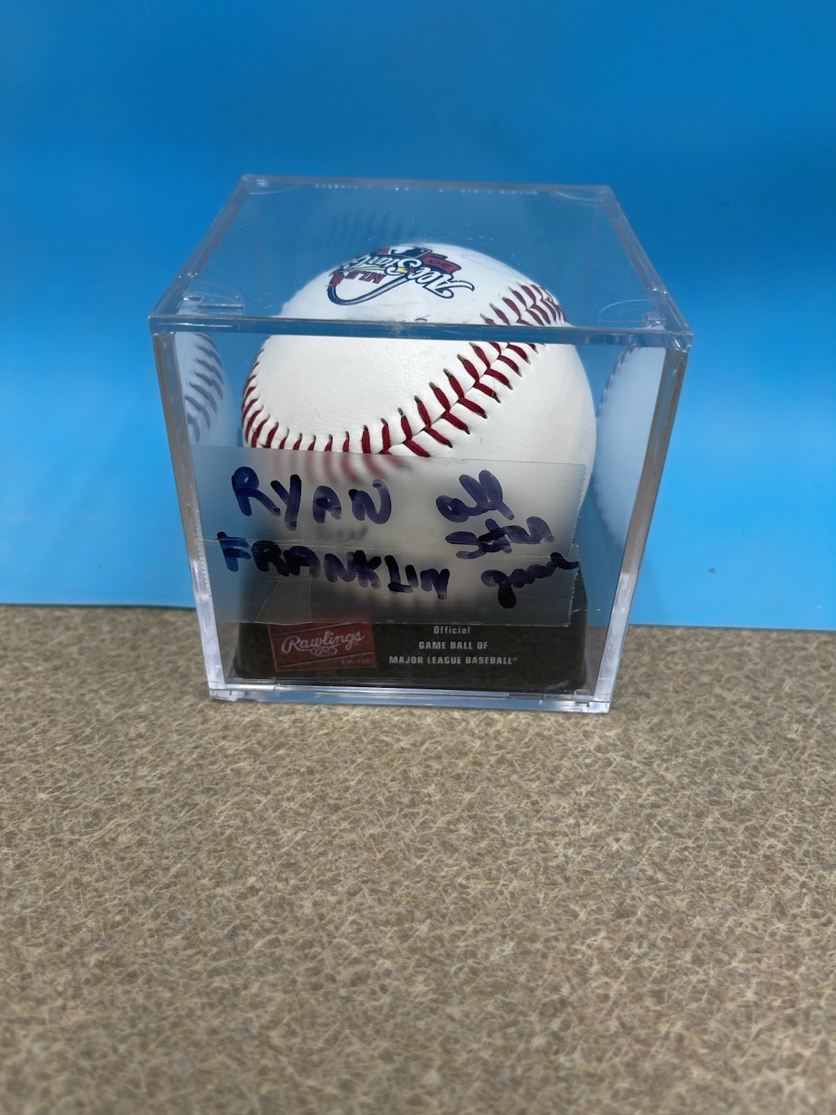 Ryan Franklin Signed 2009 All star Game Baseball
