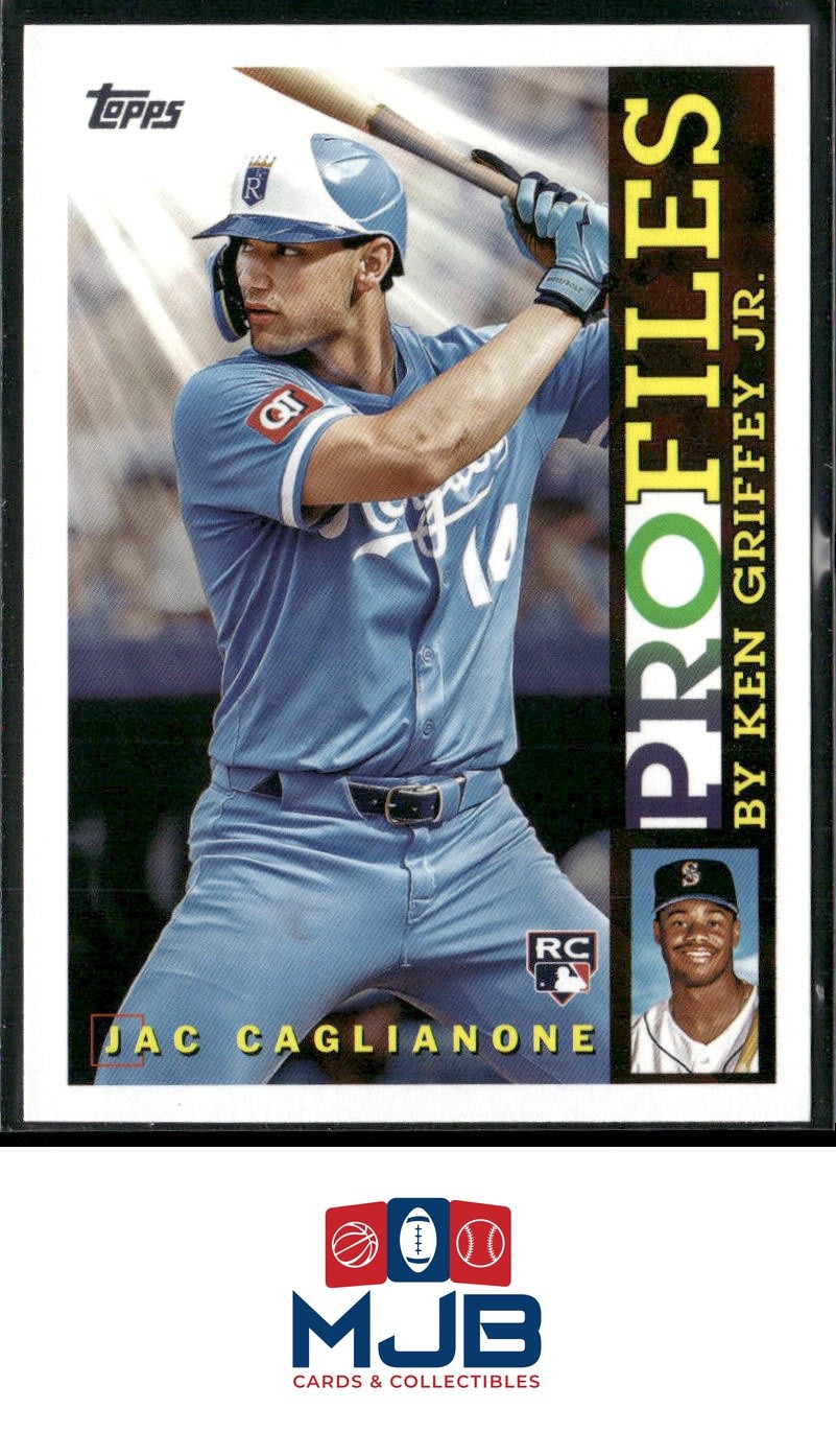 2026 Topps Jac Caglianone Profiles Rookie #TP-22 Kansas City Royals