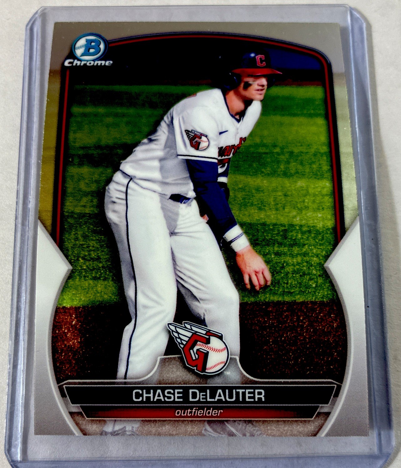 2023 Bowman – Chrome Prospects Chase Delauter #BCP-103 (RC)