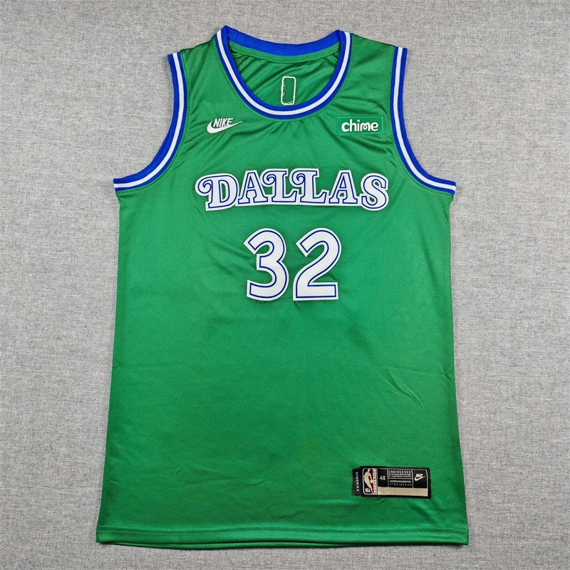 NWT Men’s Cooper Flagg Swingman Blue Navy/Blue/White /Green Stitched Jersey