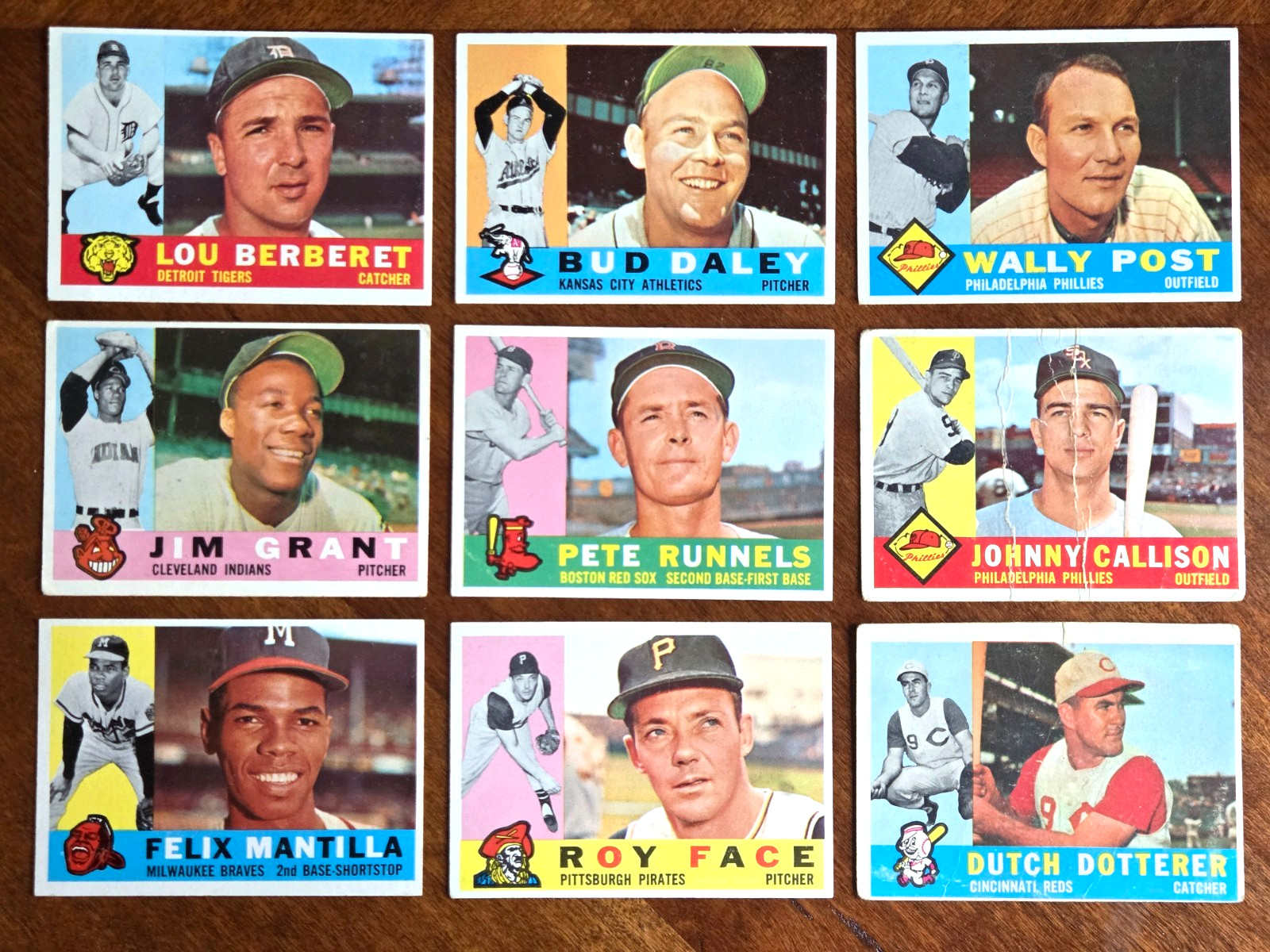 1960 Topps Baseball Starter Set – 210 different cards avg. G-VG, 1 high number