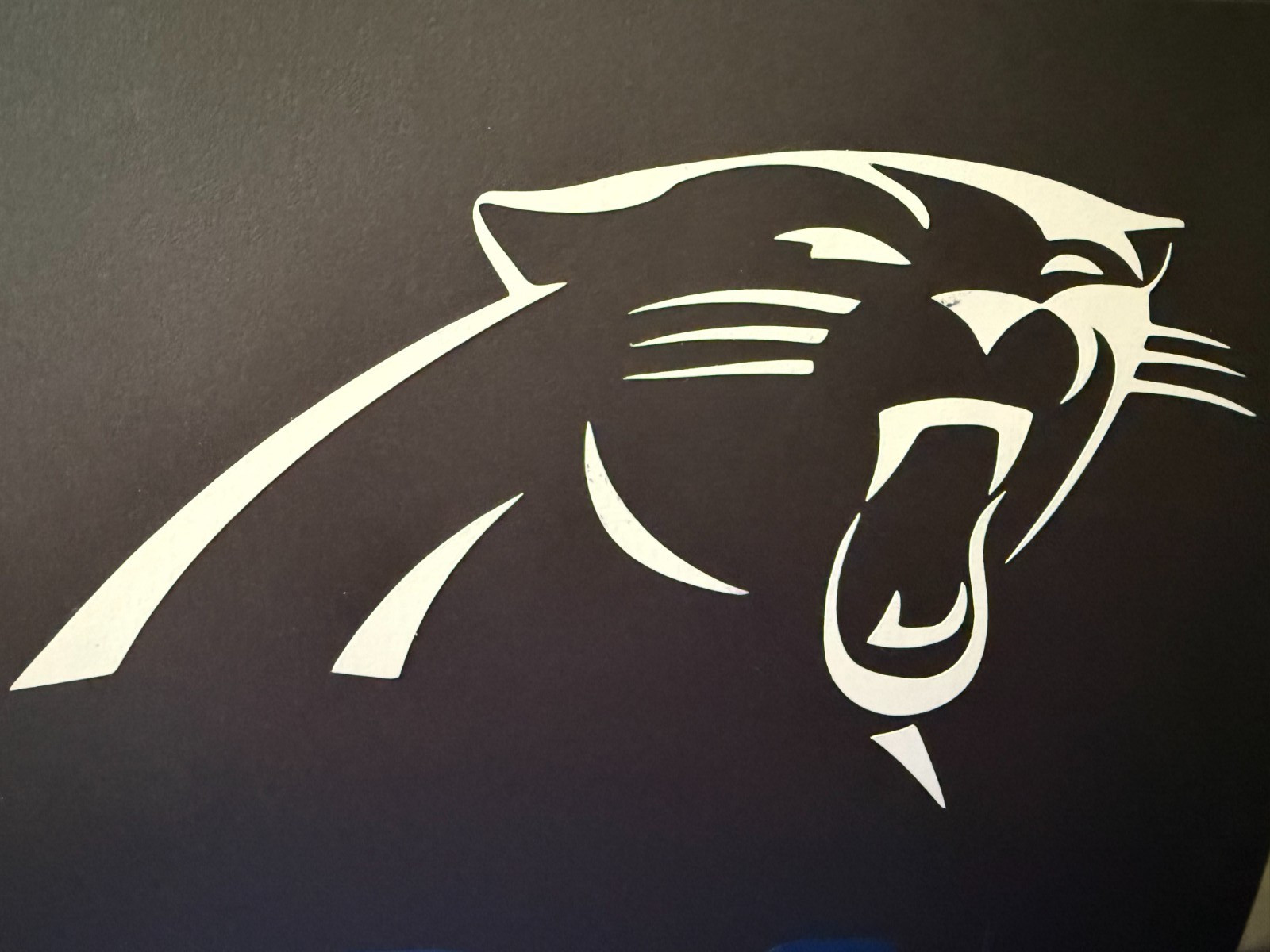 NFL CAROLINA PANTHERS FOOTBALL VINYL DECAL STICKER