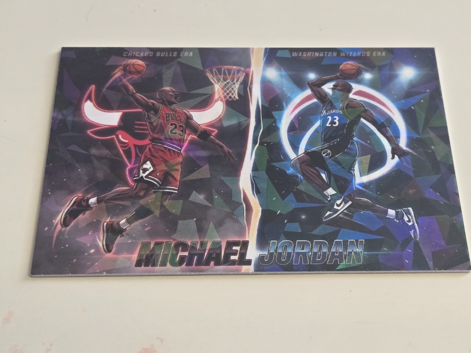 2026 MICHAEL JORDAN ANIME BULLS WIZARDS CRACKED ICE