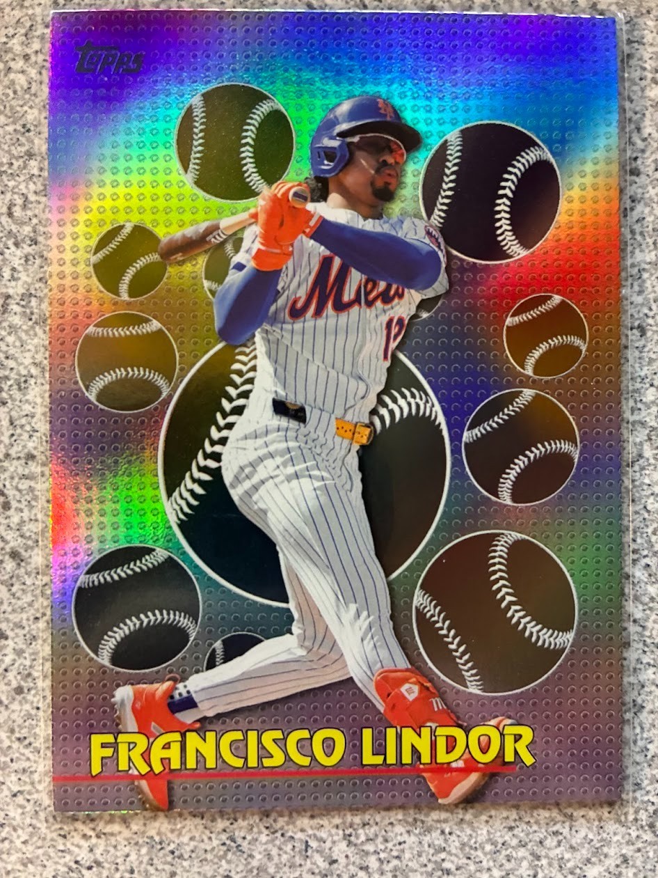 Francisco Lindor 2026 Topps Series 2 Baseball Titans of the Game Card #TOG-32