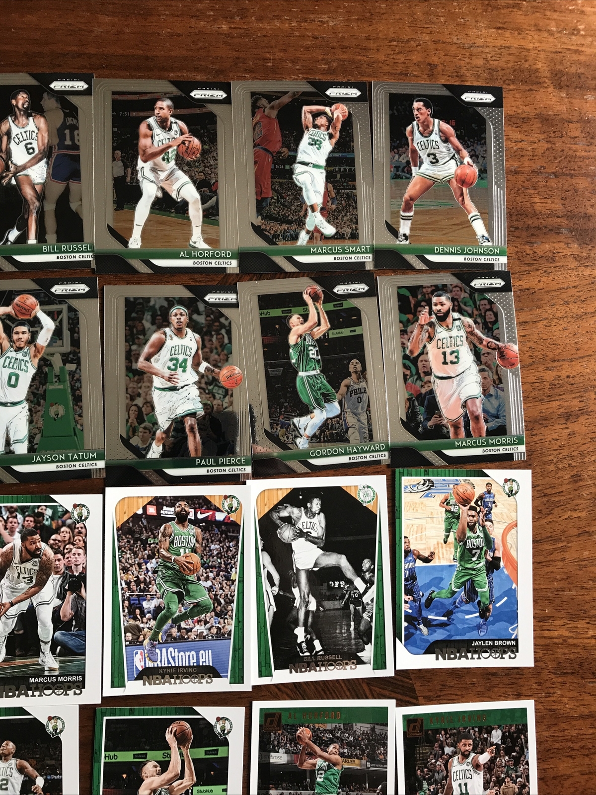 Boston Celtics Includes Tatum, Brown, Hayward, Russell, Bird, Pierce Option #1