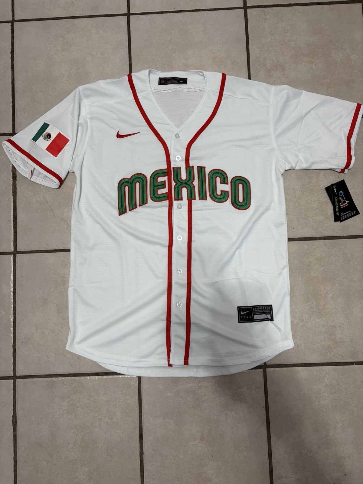 Mexico World Baseball Classic WBC 2026 White Stitched Jersey