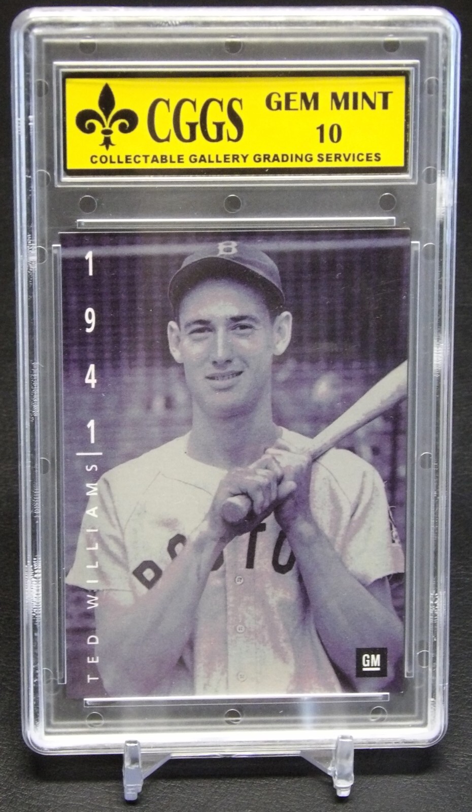 Ted Williams 1994 Upper Deck GM The American Epic Card #9 CGGS 10 Gem Mint