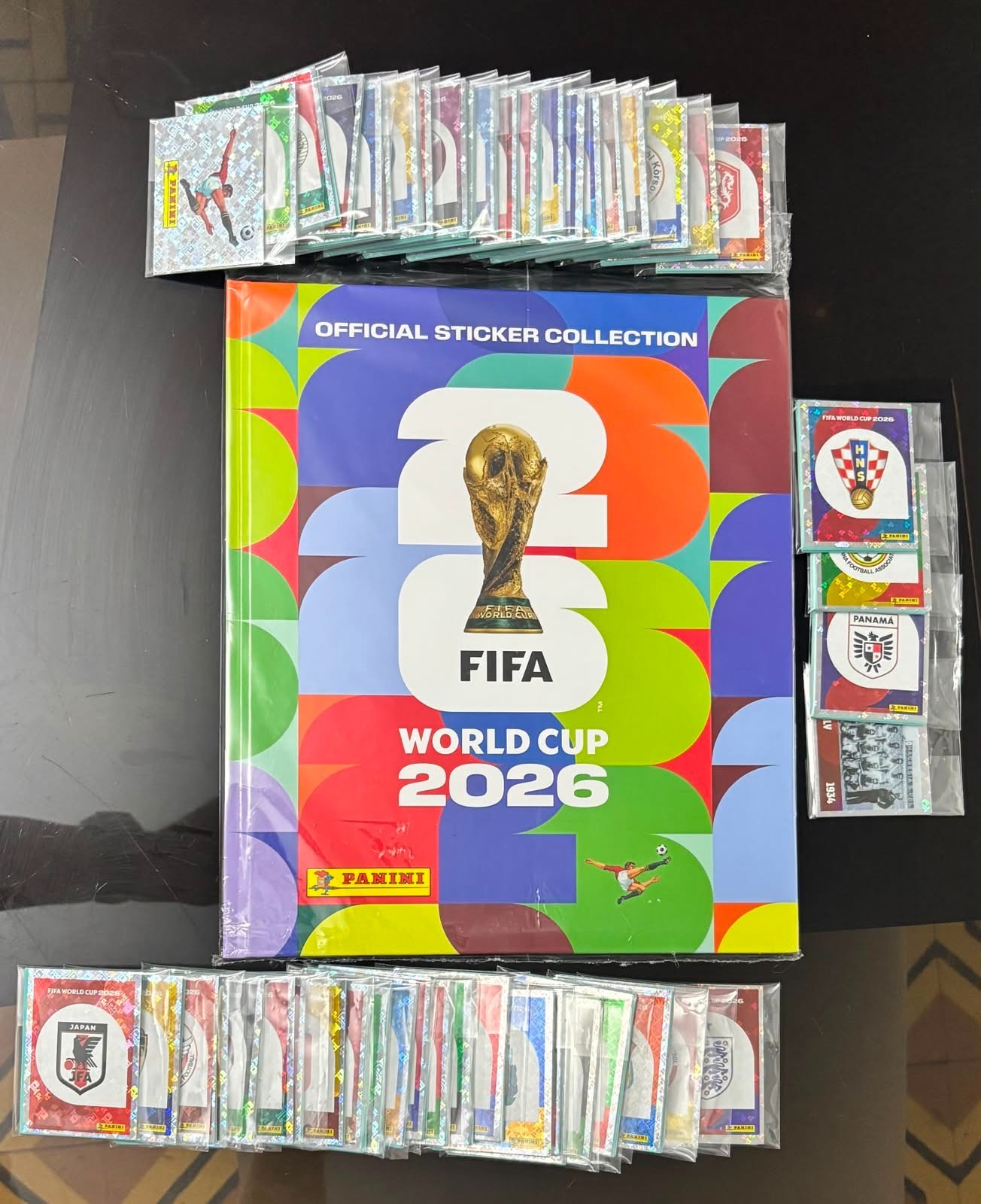 PANINI STICKERS WC 2026 FULL SET 980 STICKERS MADE IN BRASIL + COCA COLA SET
