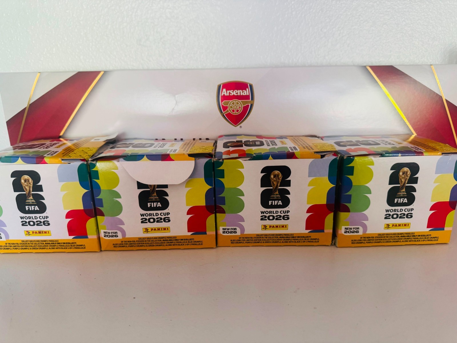 Panini FIFA World Cup 2026 Gold Crumple Singles (You Pick) SET E – JOR to PAN
