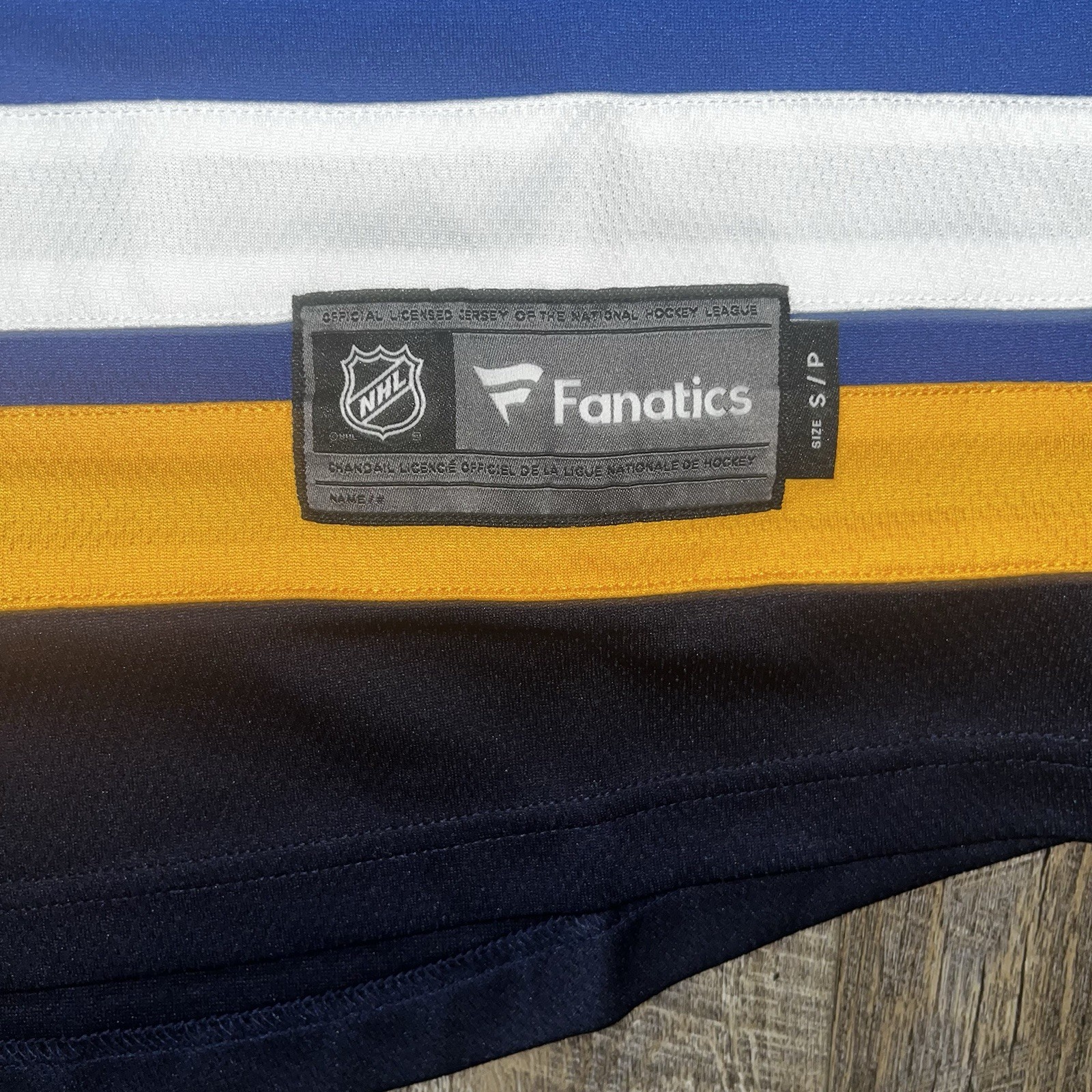 Men’s Fanatics Blue St. Louis Blues Breakaway Home Jersey Size S New With Tags