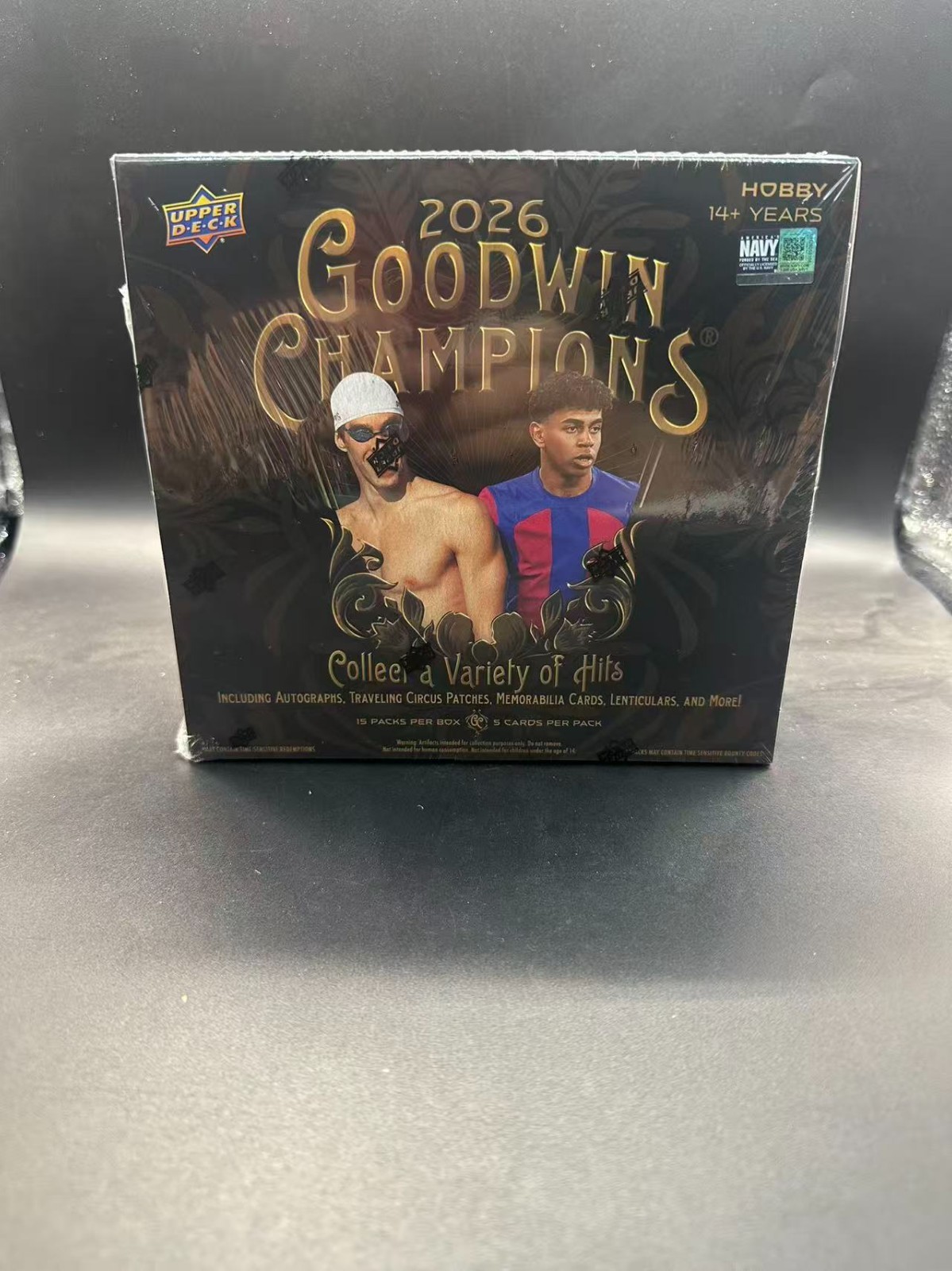 2026 Upper Deck GOODWIN CHAMPIONS Sealed Hobby Box – Michael Jordan Redemption