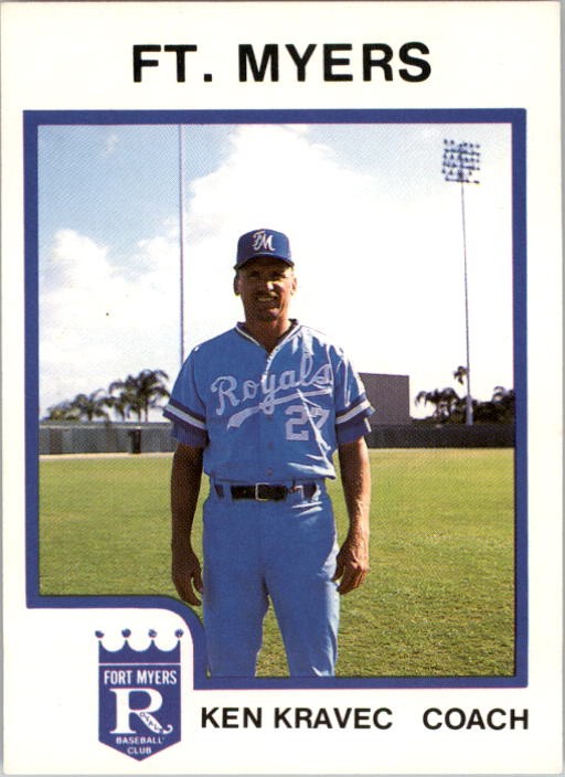 1987 Ft. Myers Royals ProCards #28 Ken Kravec – BB