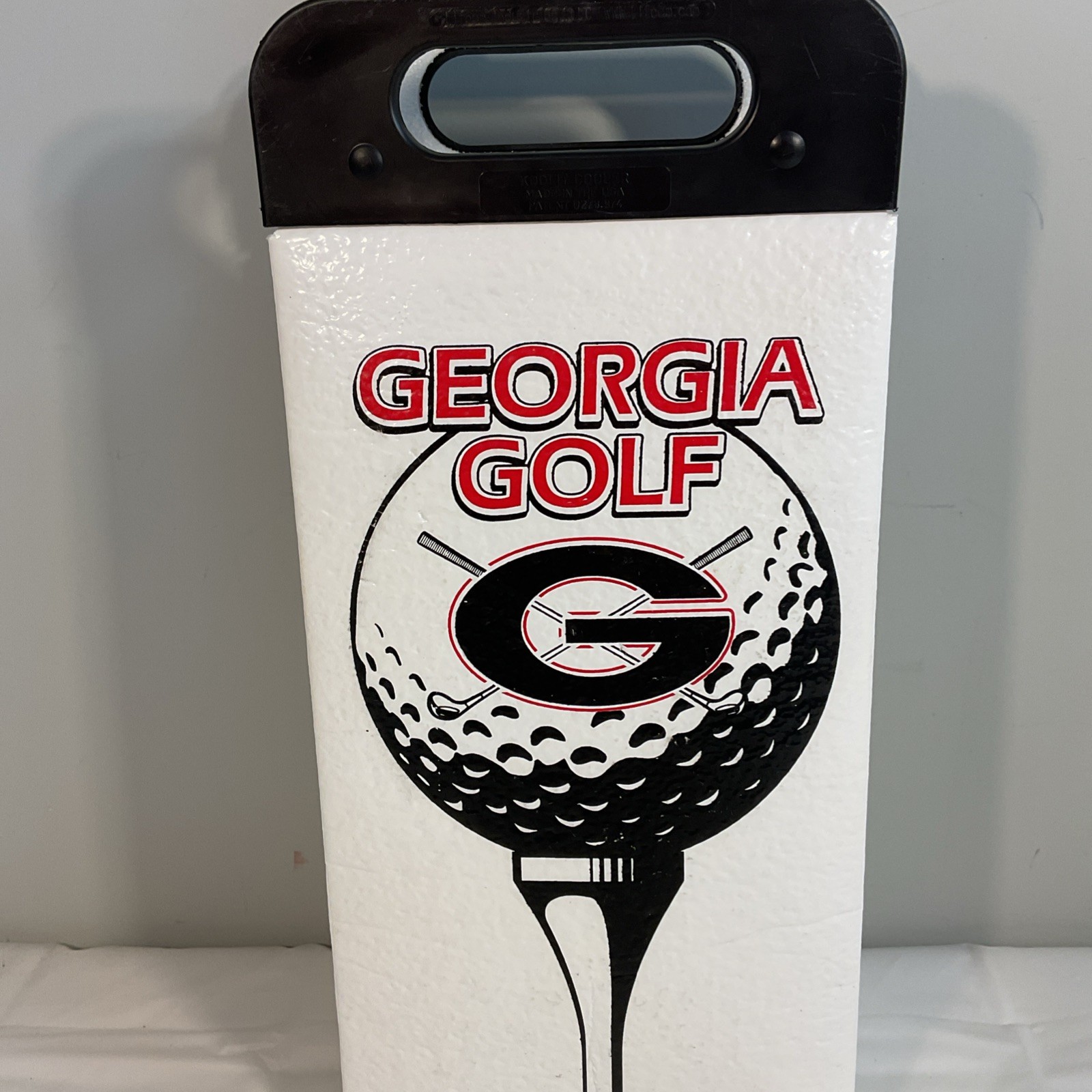 Georgia Bulldogs Golf Koolit Cooler Beer Bag Handle 90s Party Y2K Vintage Dawgs