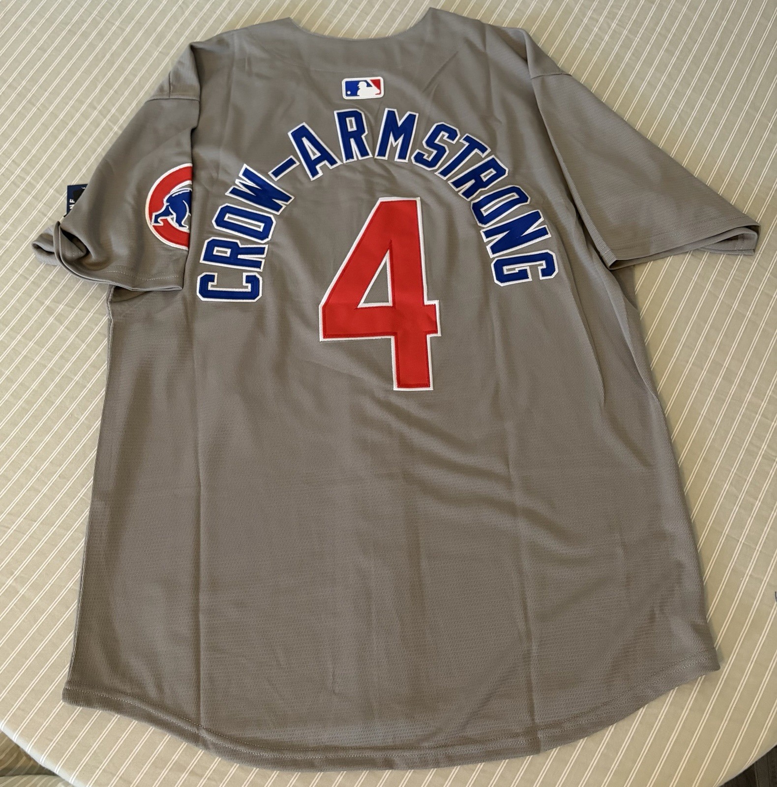 NEW Pete Crow-Armstrong/Bregman Chicago Cubs Jersey! SHIPS SAME DAY!