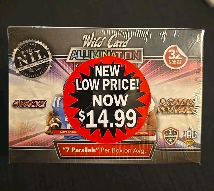 2021 Wild Card ALUMINATION Collegiate Edition NIL Blaster Box Factory Sealed