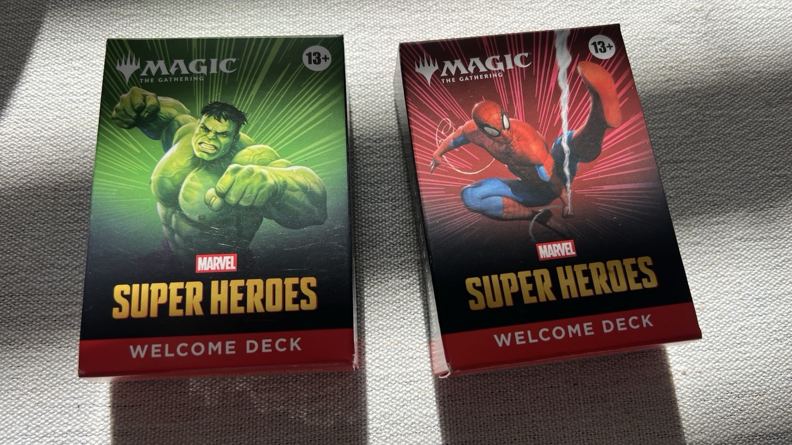 SDCC 2026 Marvel Magic the Gathering Welcome Deck (2 BOXES with 2 DECKS in Each)
