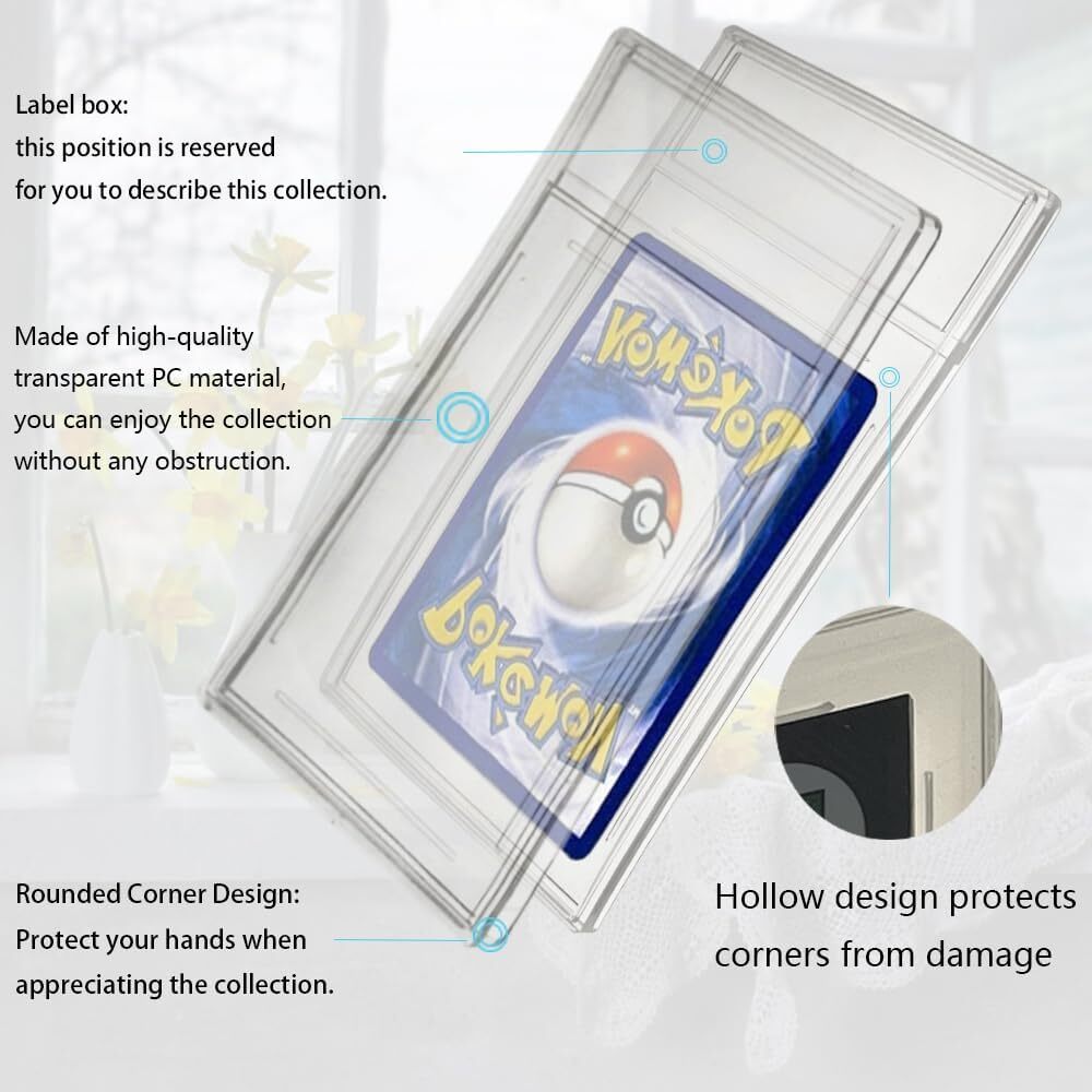 Empty Graded Card Holder PSA Style Slab for Trading Sports Cards Protector Case
