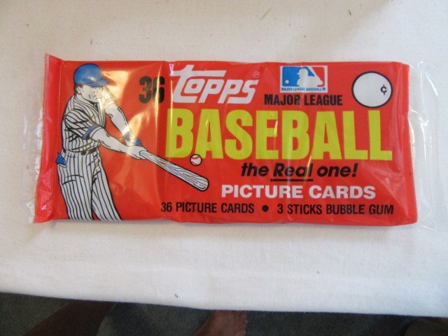 1983 Topps Baseball Grocery Rack Pack – Randomly Pulled From Factory Box
