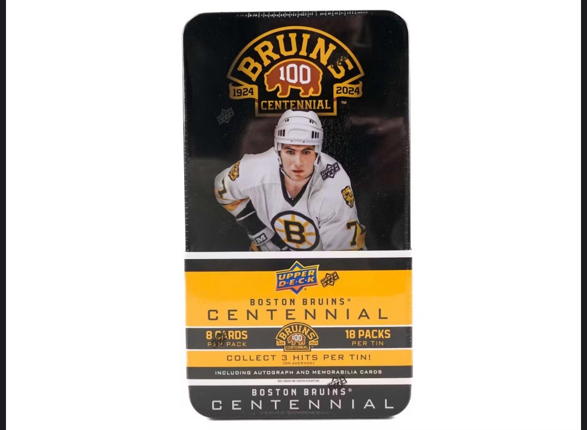 2023-24 Upper Deck Boston Bruins Centennial Hockey Hobby Box