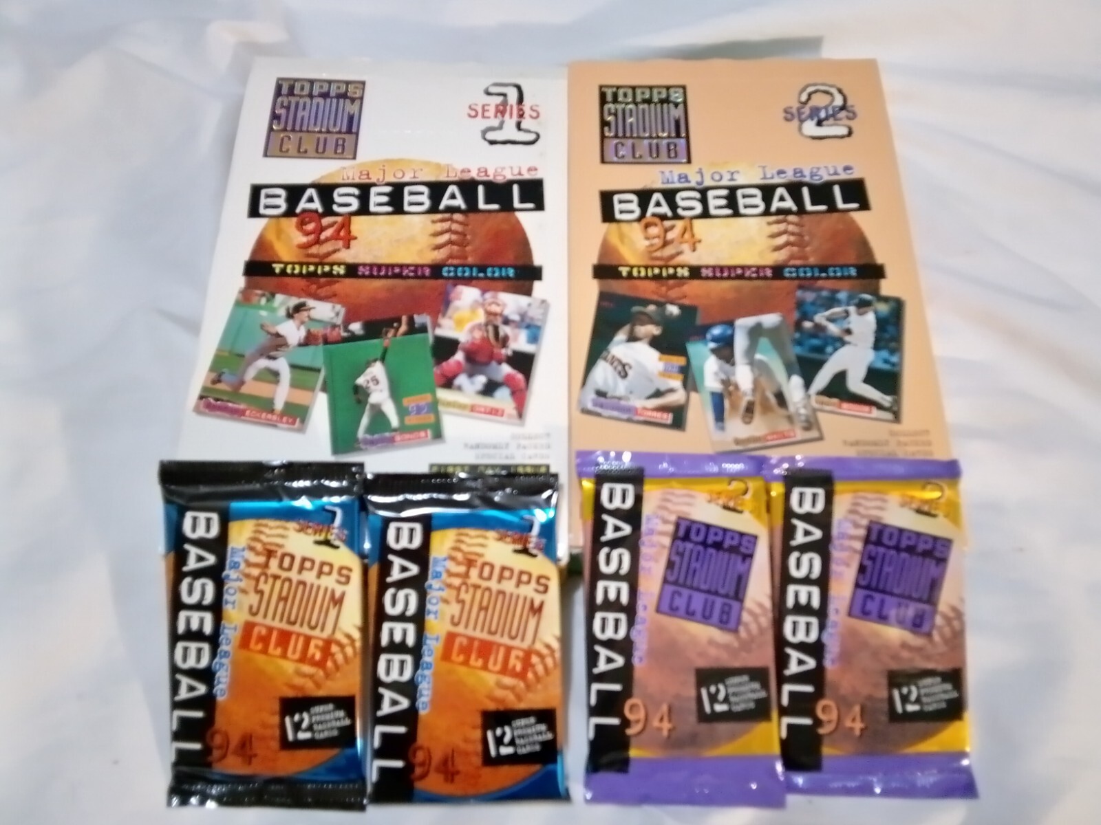 1984-1995 TOPPS BASEBALL CARDS 13 WAX PACKS PLUS 3 RAK PACKS GREAT COLLECTION
