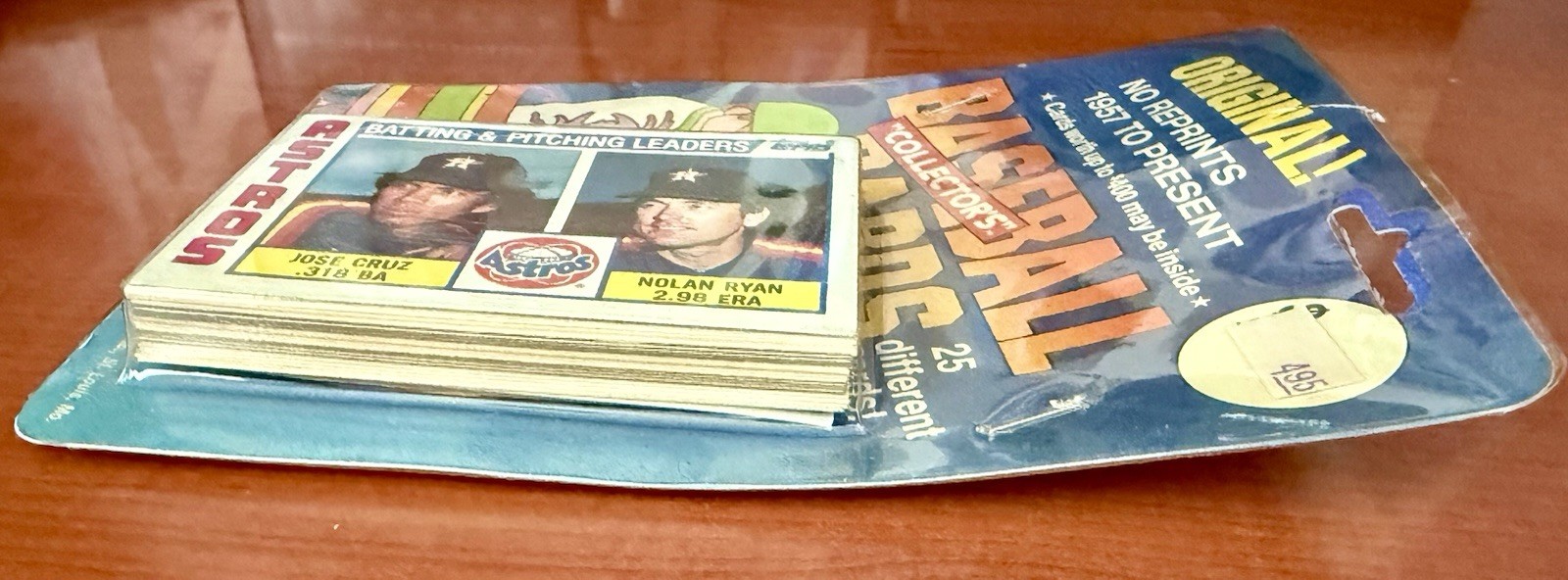 25 Cards + 1983-1984 Price Guide Hyman Products Maryland Heights MO Nolan Ryan