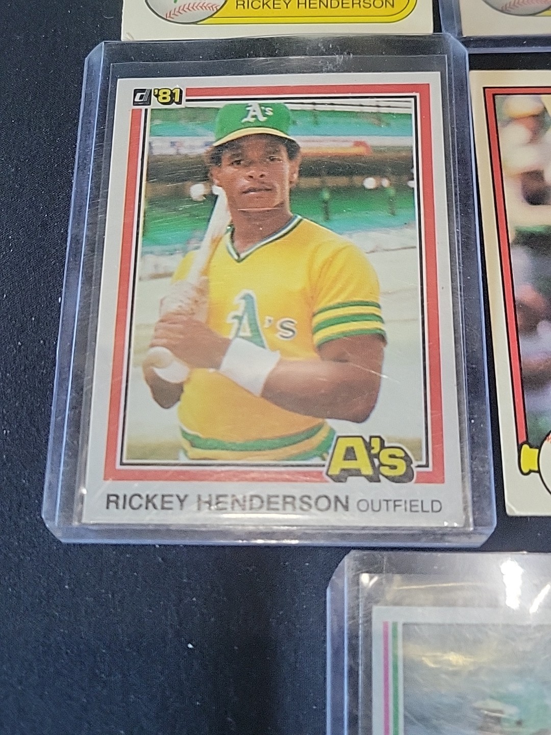 ⚾️Lot Of (14) Rickey Henderson From 1981-1994 Oakland A’s No dings or Creases⚾️