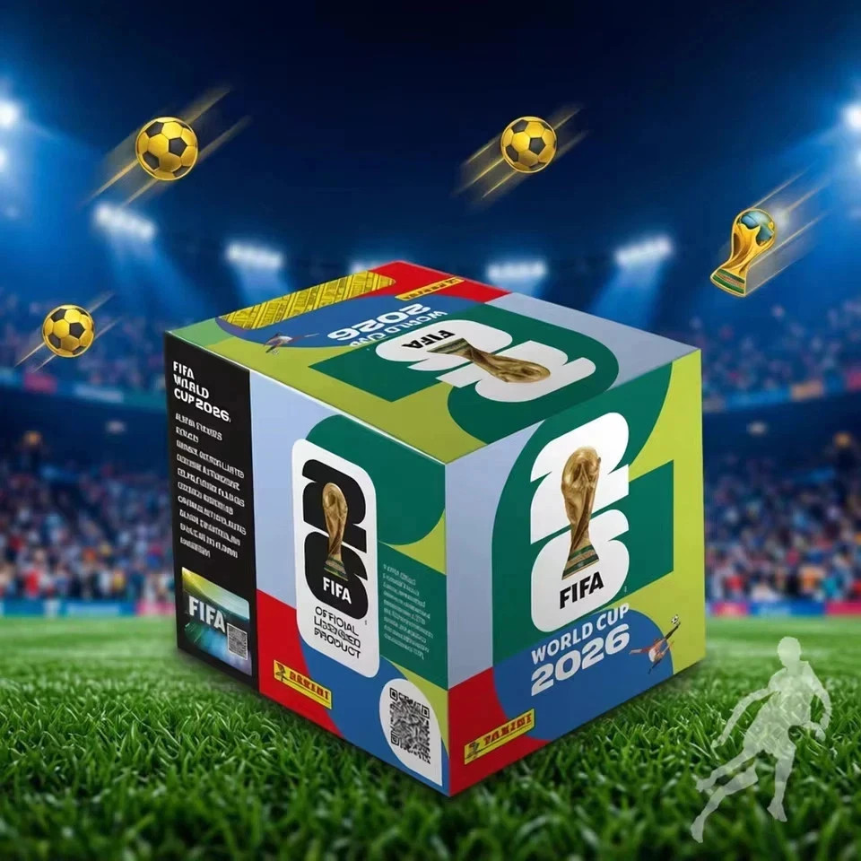 Panini FIFA World Cup 2026 Stickers 50 Pack Box Sealed 350 Stickers Collection