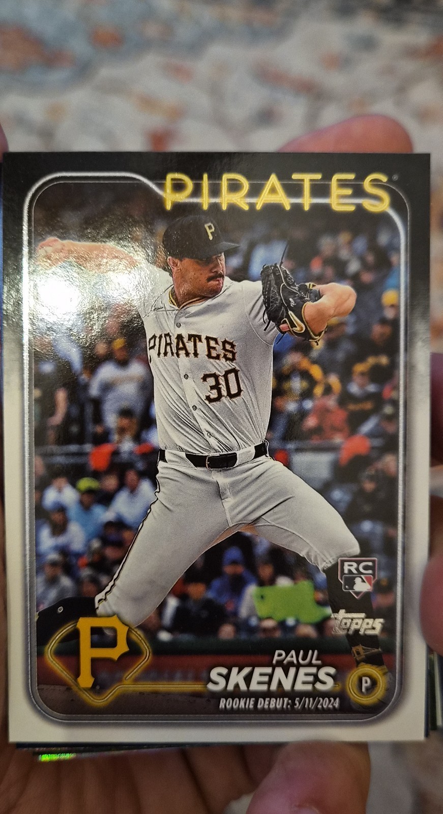 2024 Topps Update Series – Rookie Debut Paul Skenes #US288 (RC)