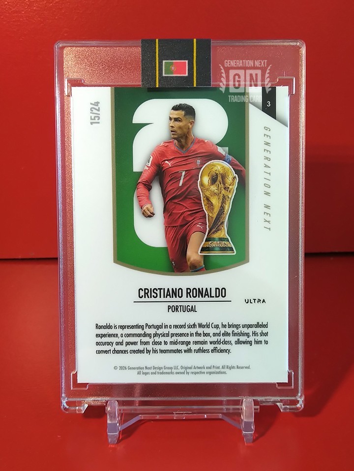 Cristiano Ronaldo / World Cup 2026 / Portugal / diamond / Generation Next / 24